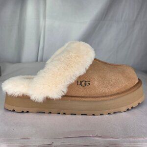 NWT UGG Women's Disquette Casual Slippers Regular 10 Chestnut